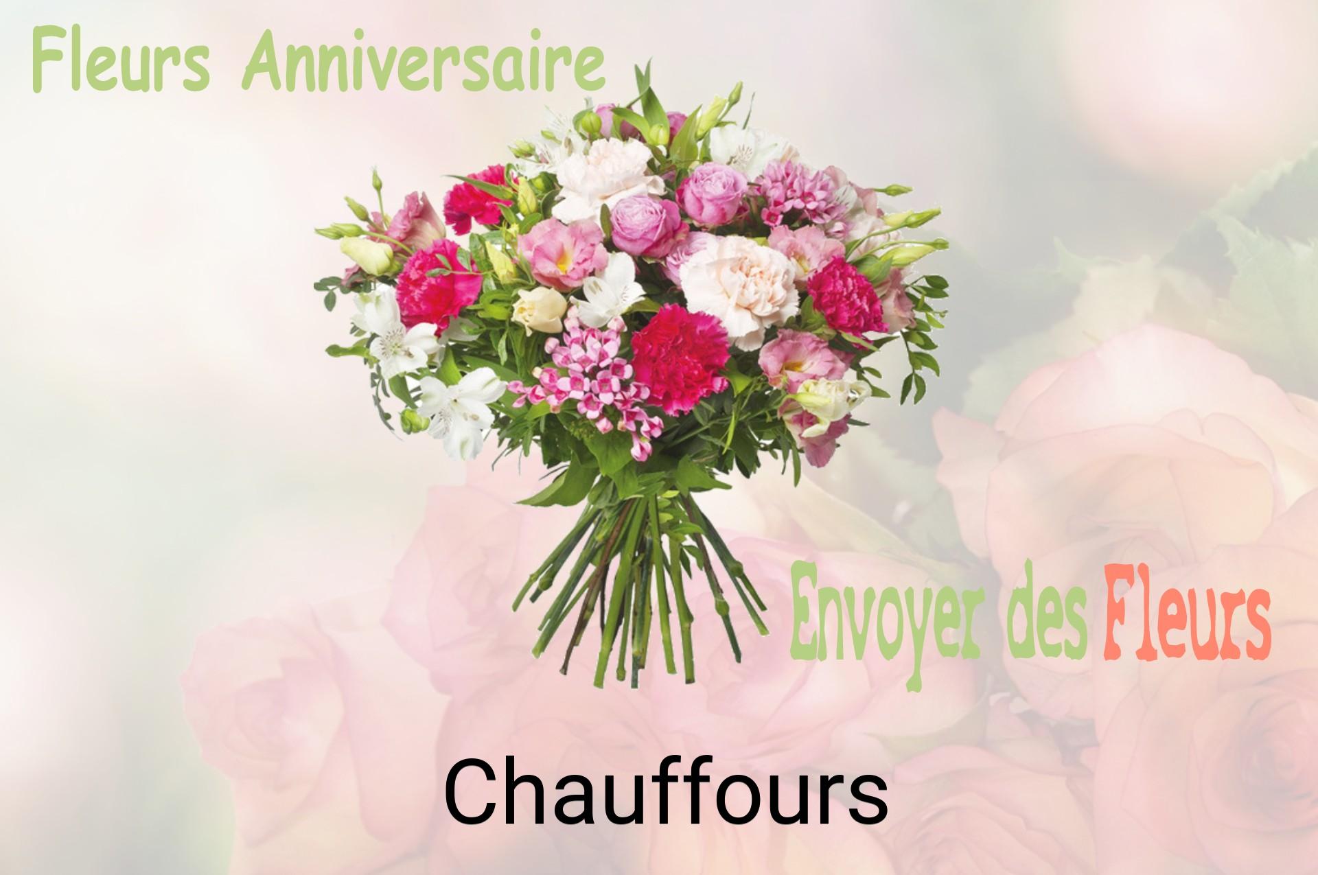 Bouquet de fleurs d’anniversaire livré à Chauffours