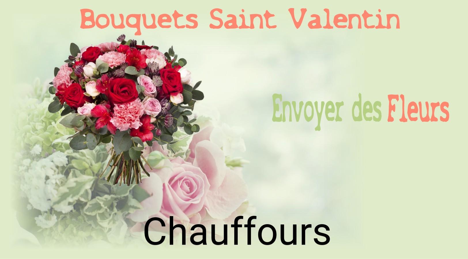 Roses de Saint-Valentin livrées à Chauffours